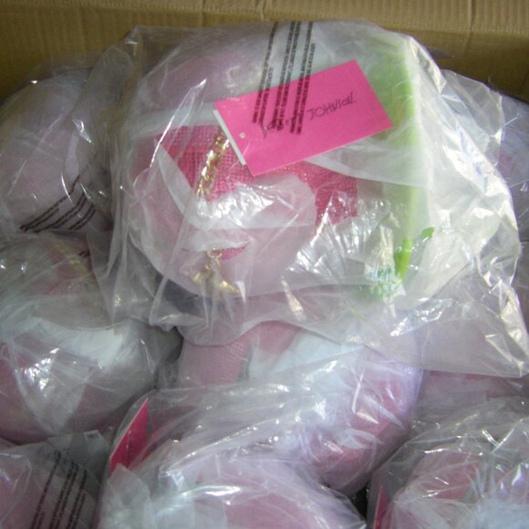 Betsey Johnson Kitsch Ring Pop Put A Ring On It Crossbody Pink Rhinestones NWT - Picture 15 of 16